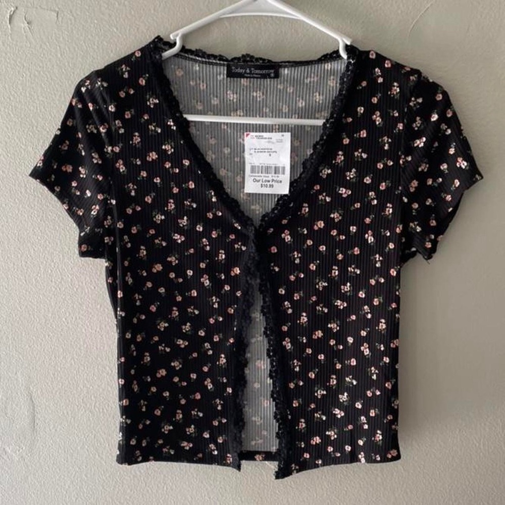 short sleeve cardigan